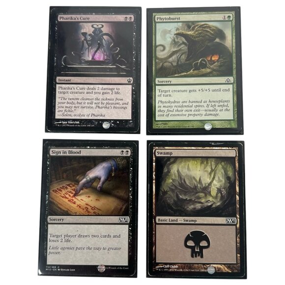 Magic The Gathering MTG Cards Lot of 25 In Sleeves Variety No Duplicates - Picture 5 of 10